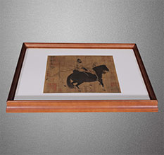 临沧市书画装裱配框服务案例